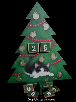 Count Down to Christmas Acrylic e-Packet